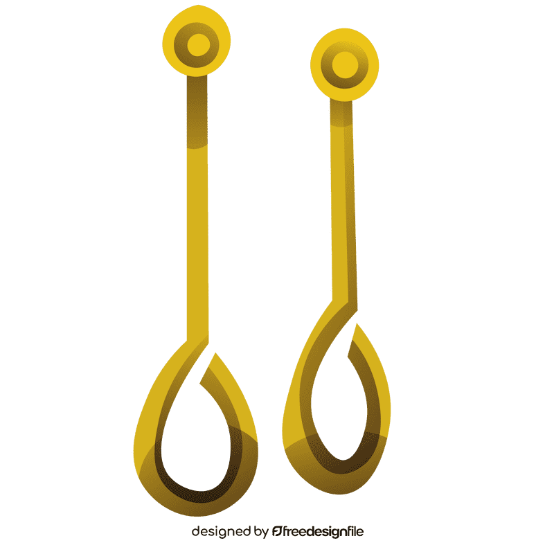 Jeweler earrings clipart
