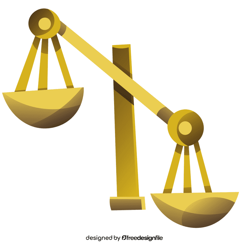 Jeweler libra scale clipart