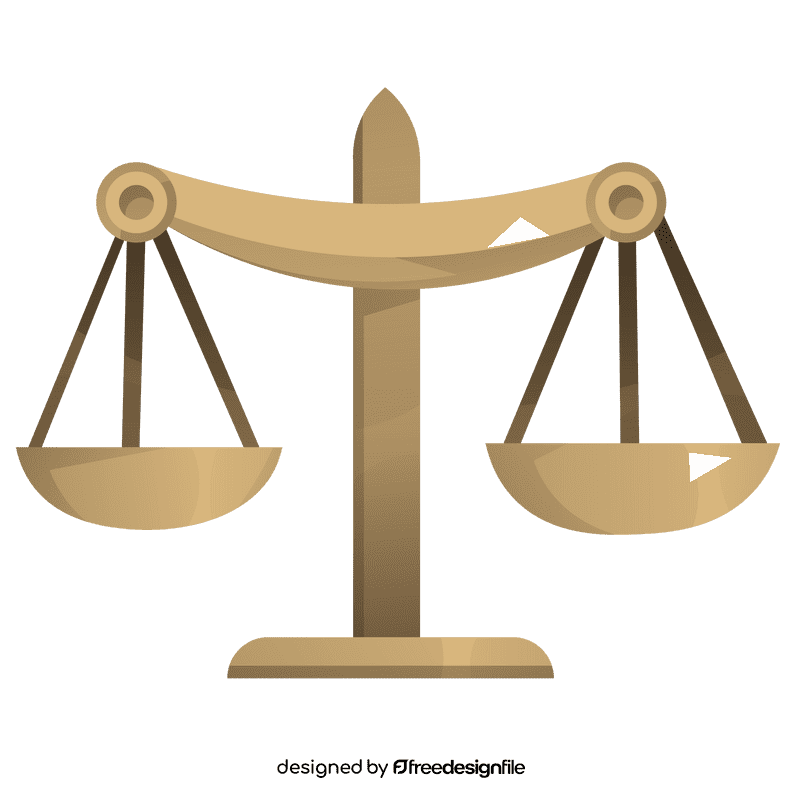 Judge weights clipart