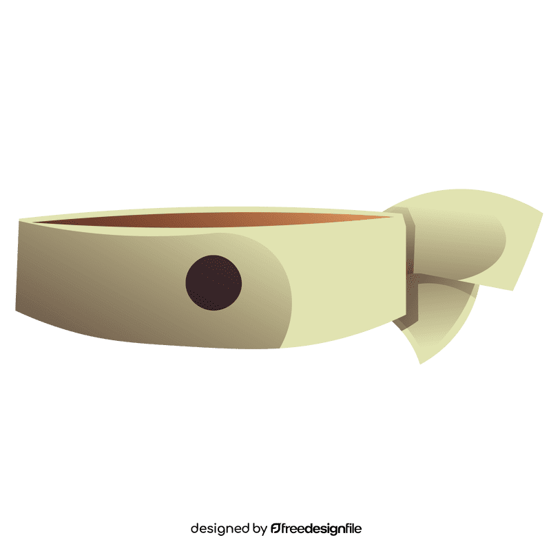 Karate belt clipart