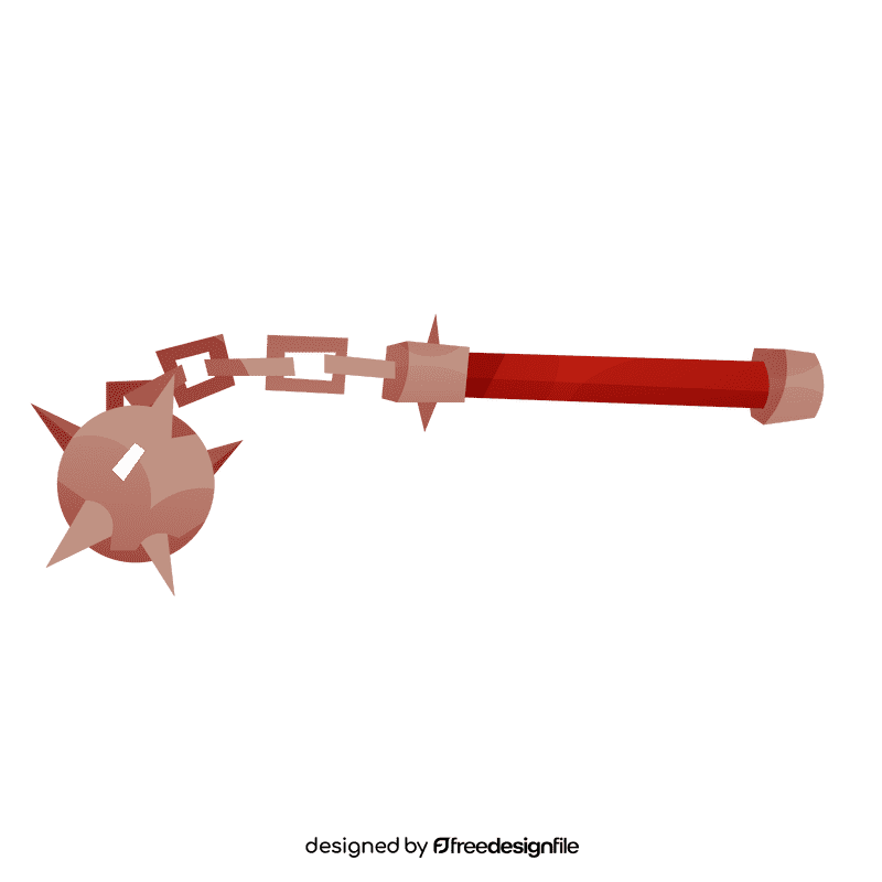 Knight morgenstern clipart
