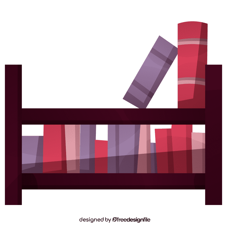 Librarian shelf clipart