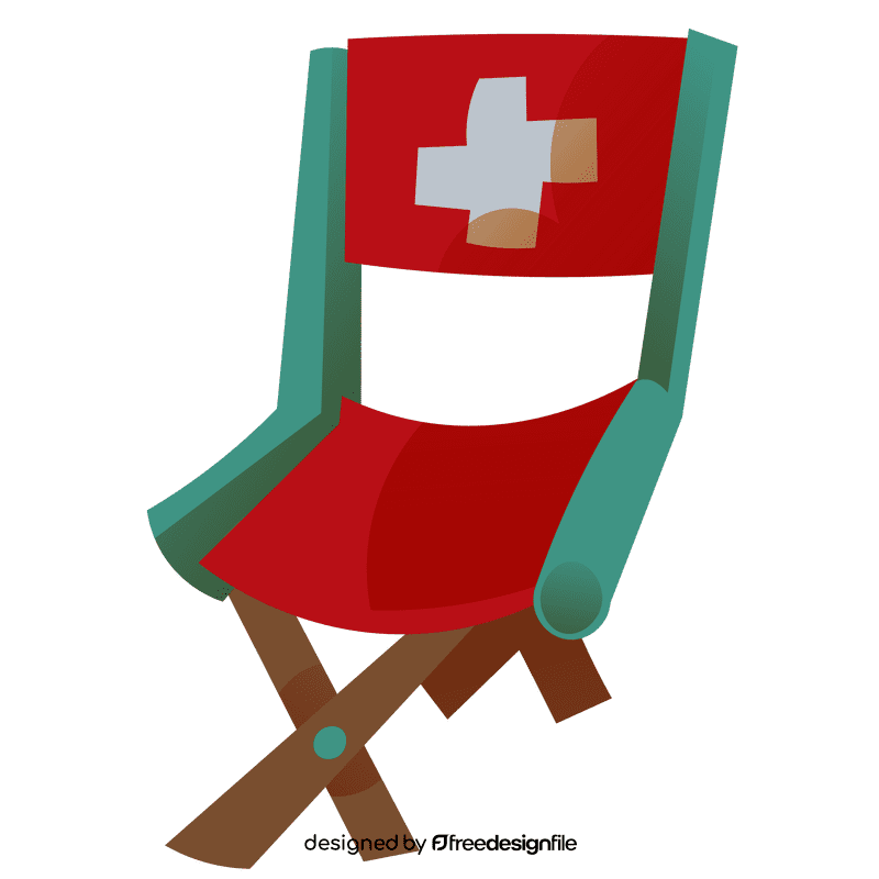 Lifeguard chair clipart