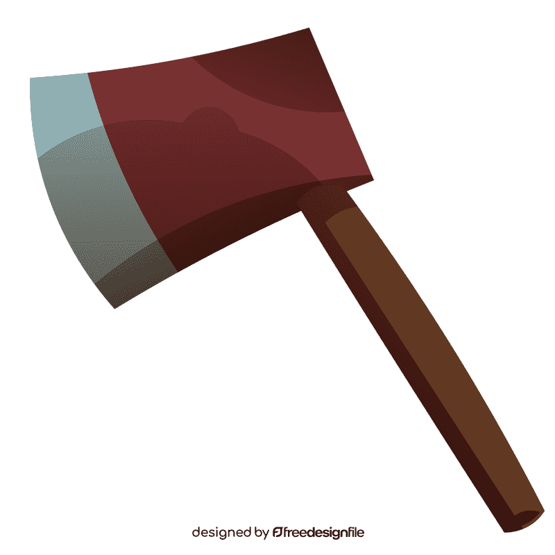 Lumberjack axe clipart