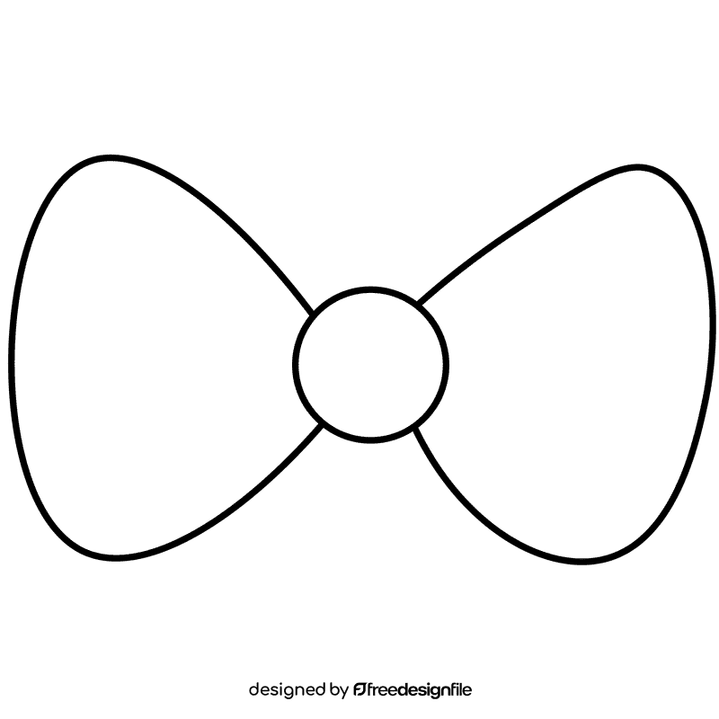 Magician butterfly black and white clipart