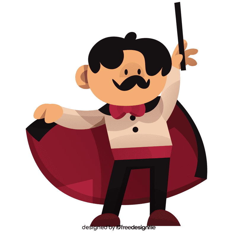Magician clipart