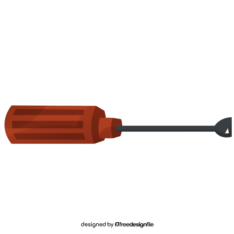 Mechanic screwdriver clipart