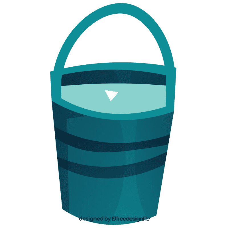 Dairy farmer milking bucket clipart