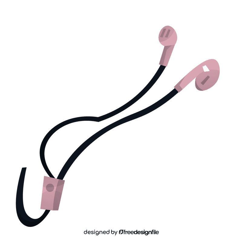 Musician headphones clipart