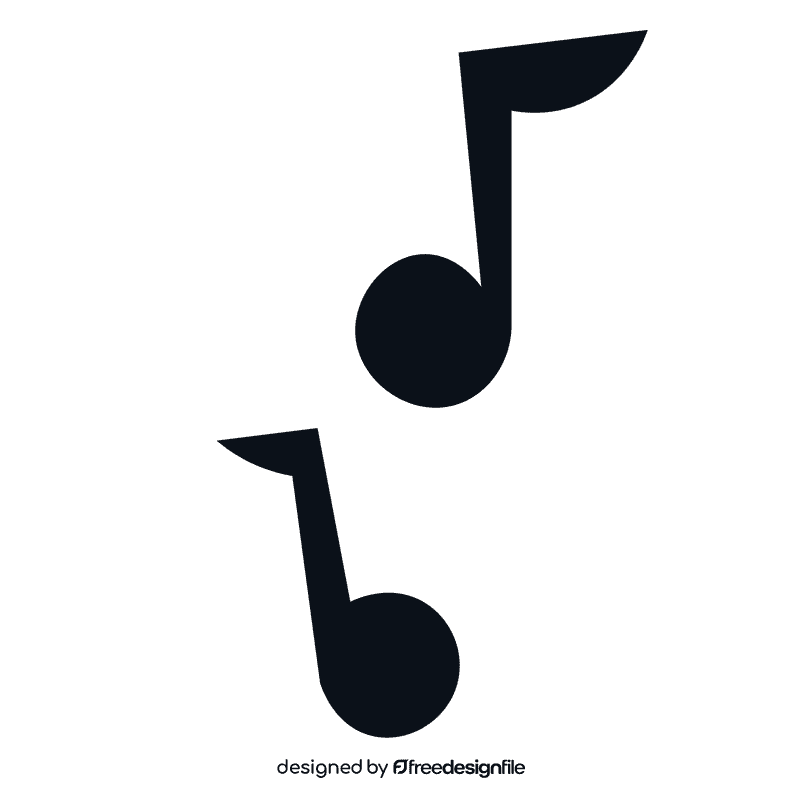 Musician notes clipart