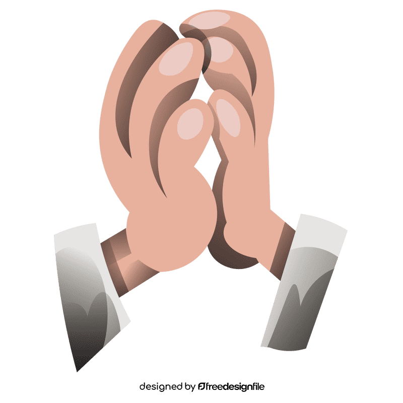 Nun hands clipart