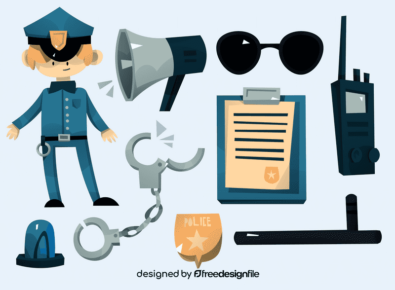 Policeman vector