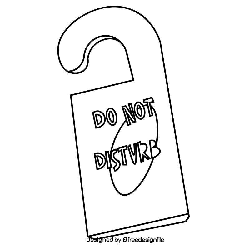 Porter badge black and white clipart