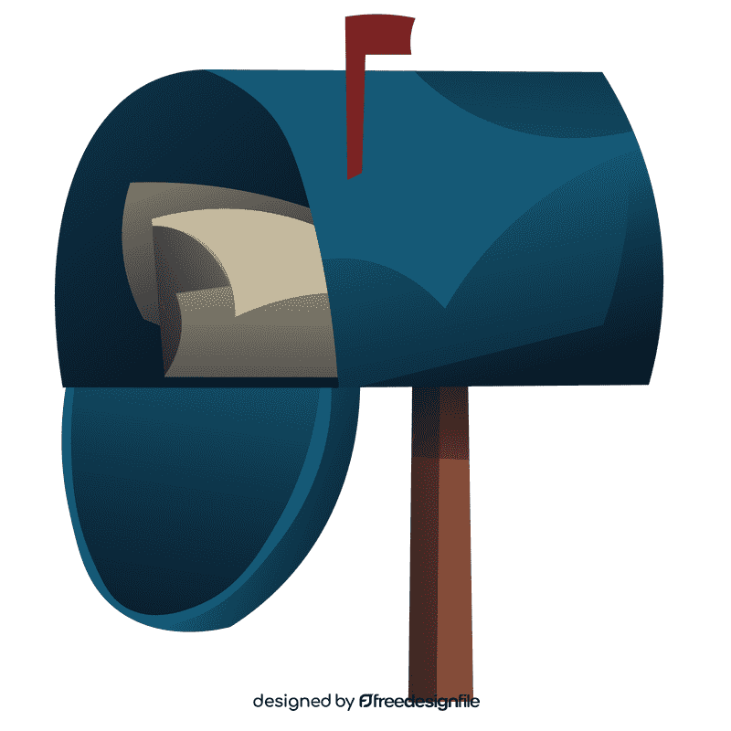 Postman mailbox clipart