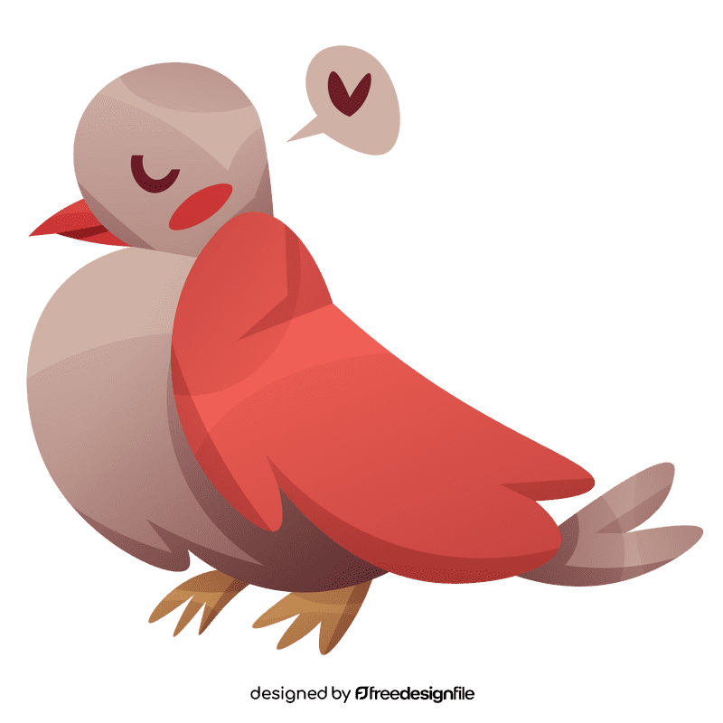 Princess bird clipart