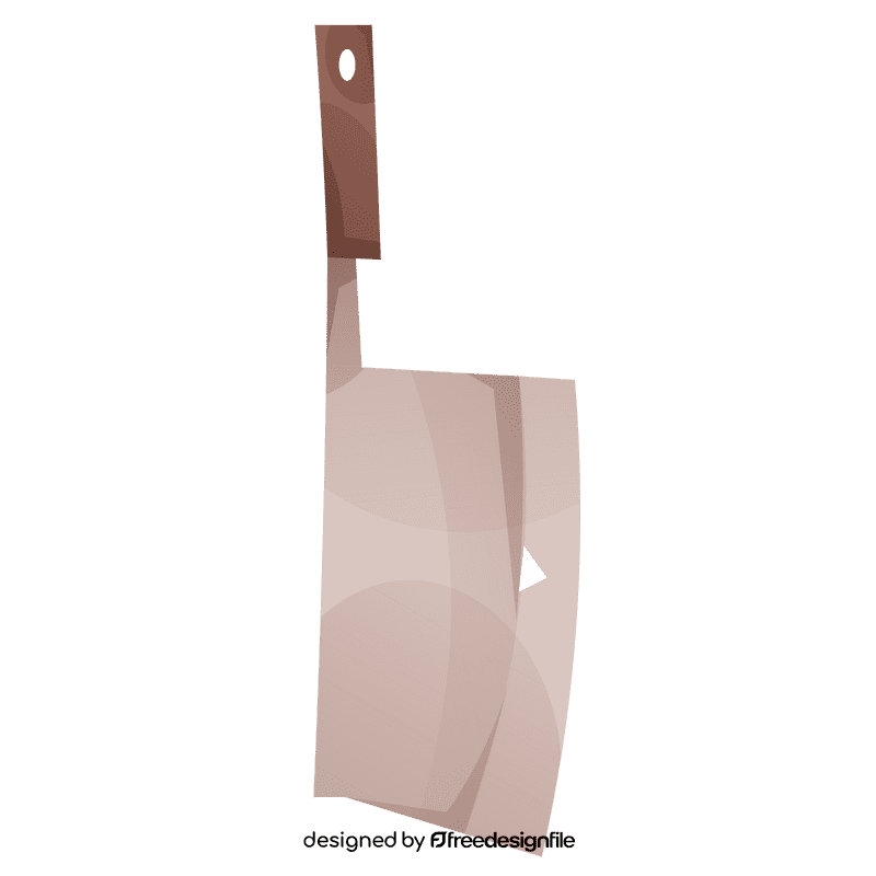 Cook cleaver clipart