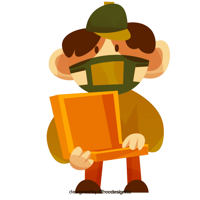 Courier clipart