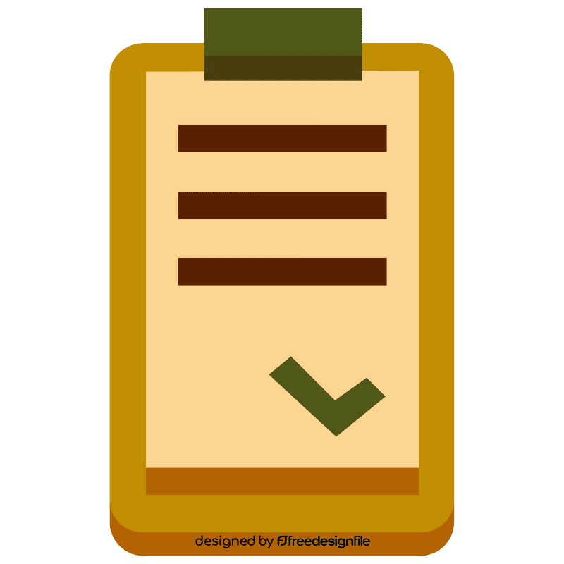 Courier papers clipart