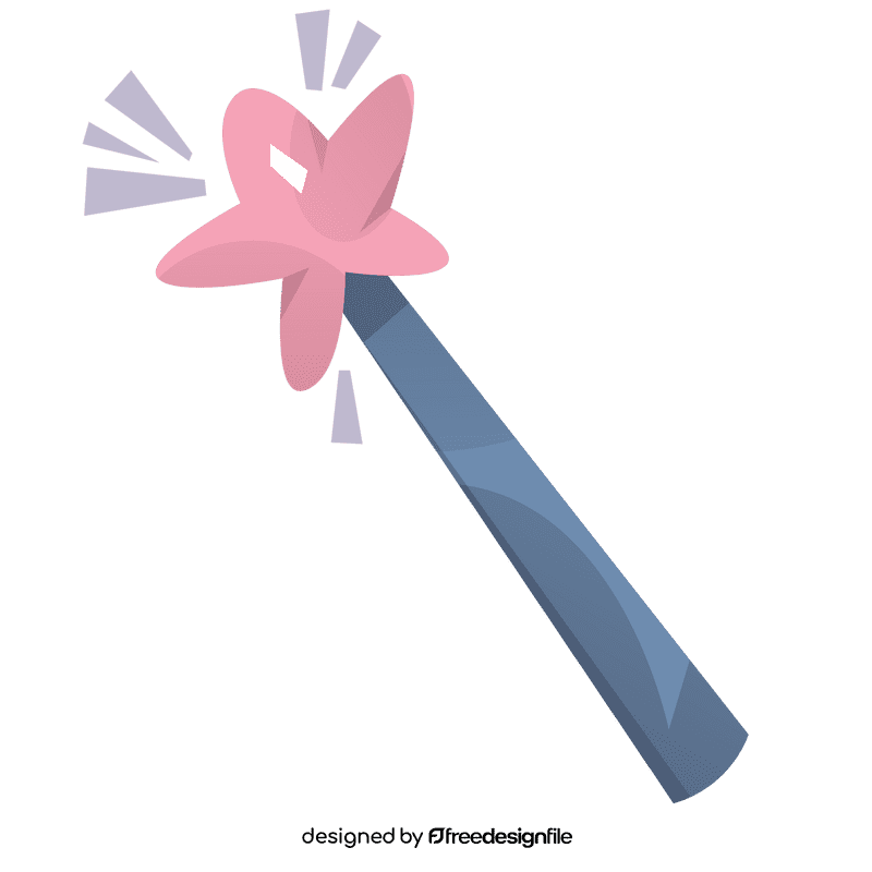 Dancer magic wand clipart