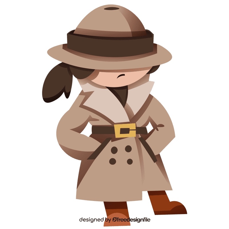 Detective clipart