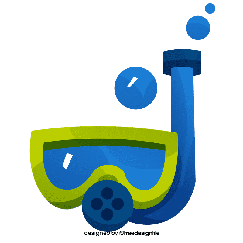 Diver mask clipart