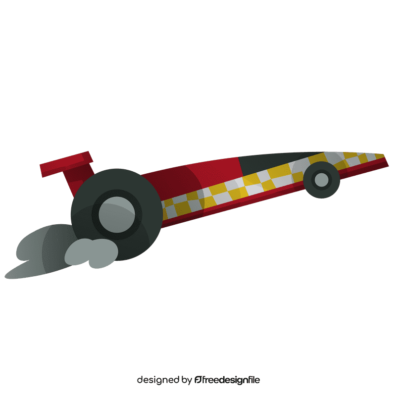 Racer car clipart