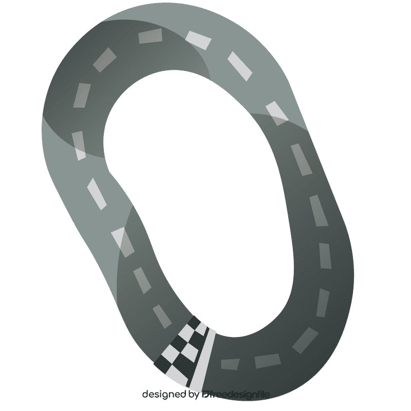 Racer race clipart