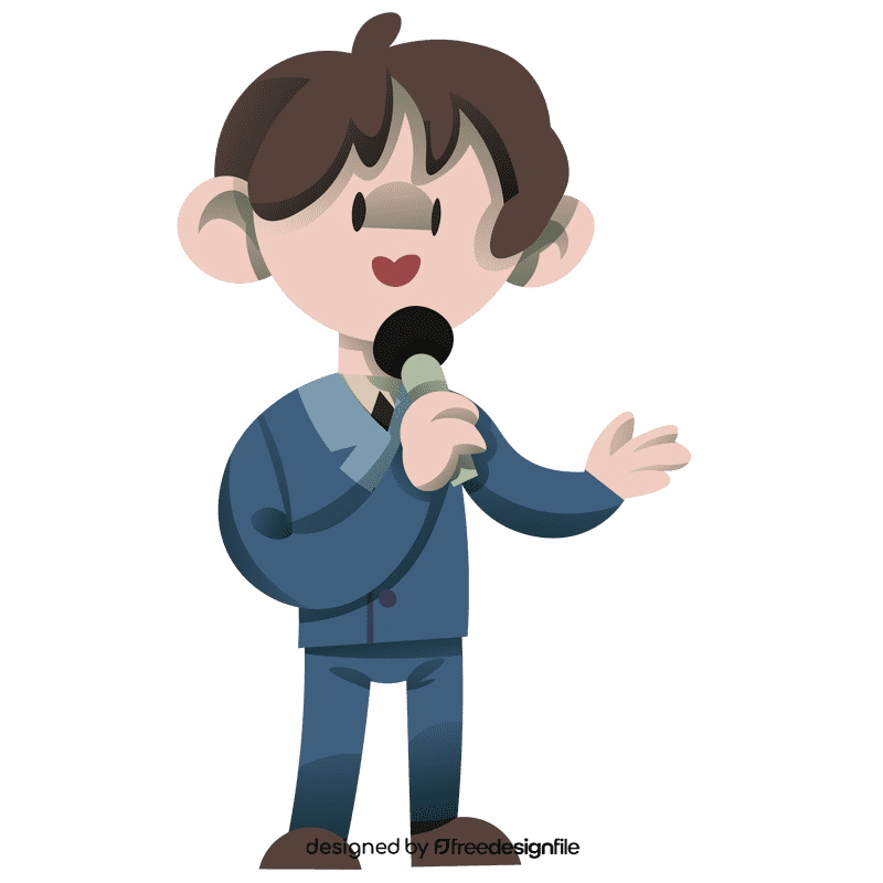 Reporter clipart
