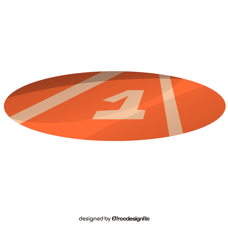 Runner floor clipart