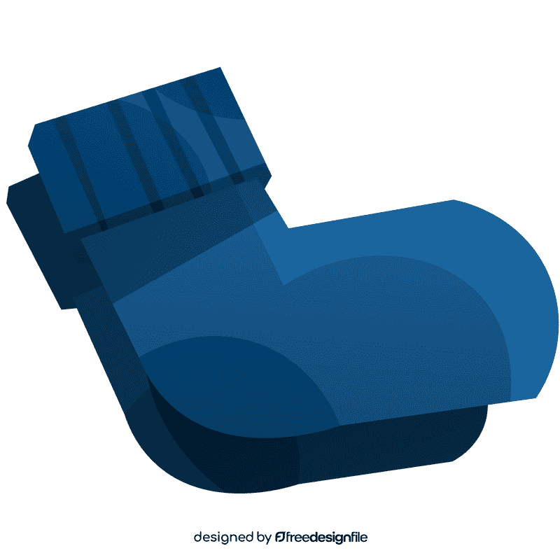 Runner socks clipart