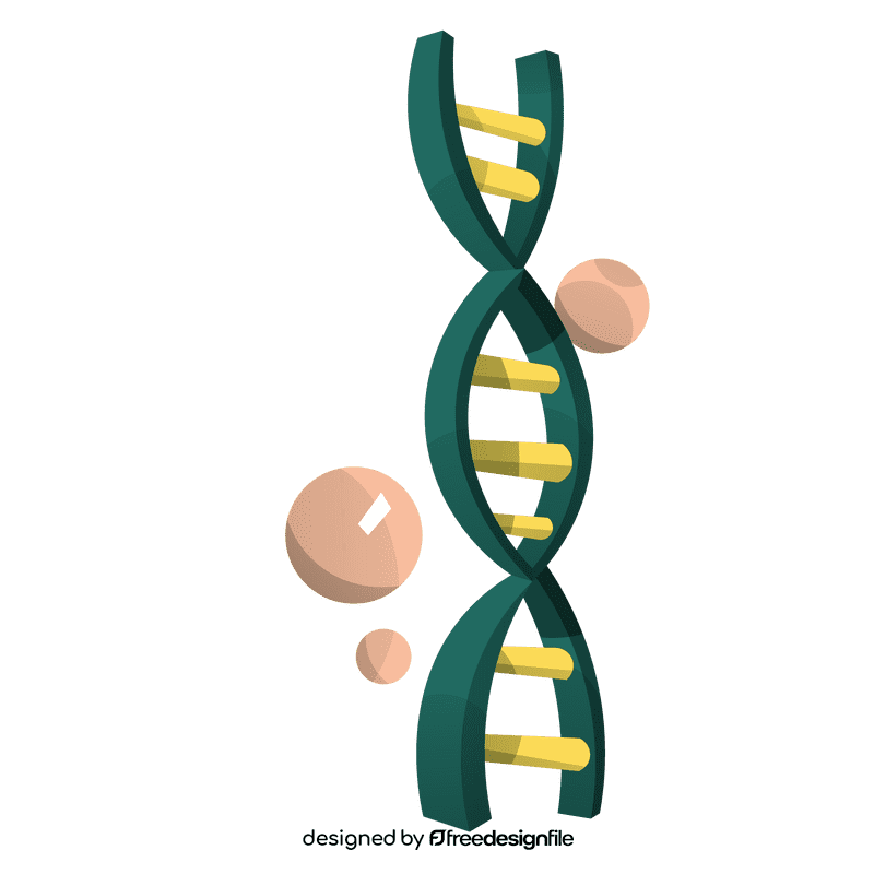 Scientist dna clipart
