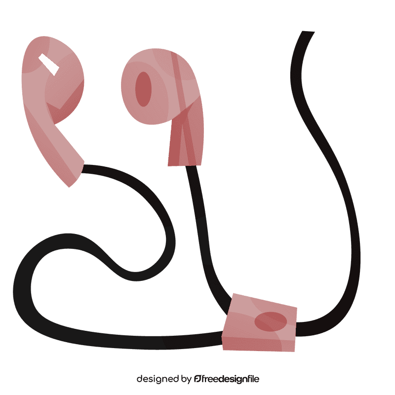 Skater headphones clipart