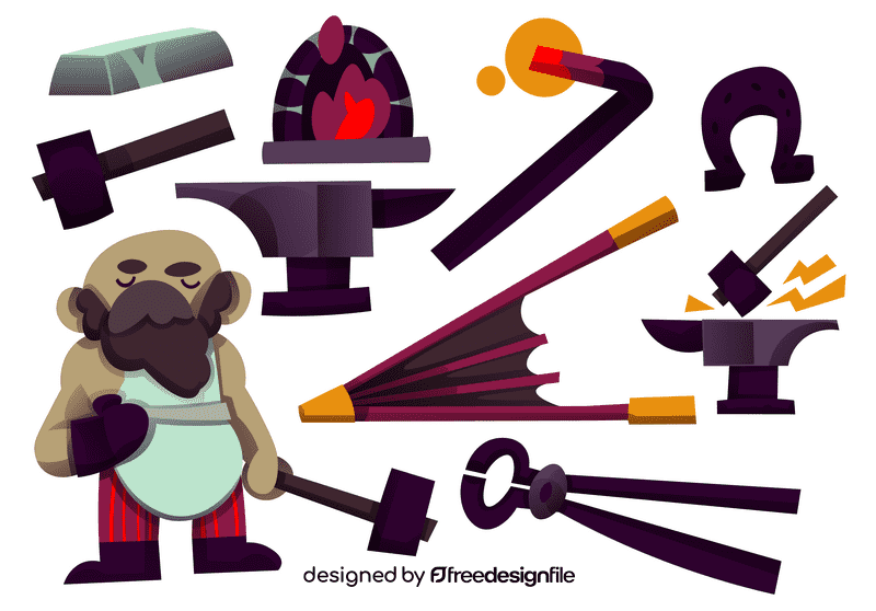 Blacksmith vector