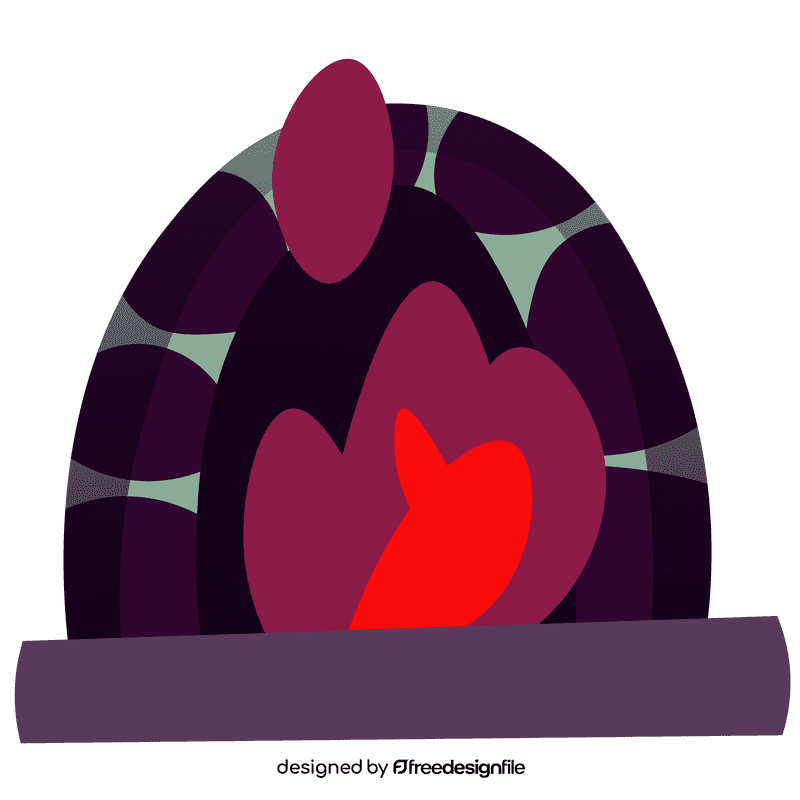 Blacksmith furnace clipart