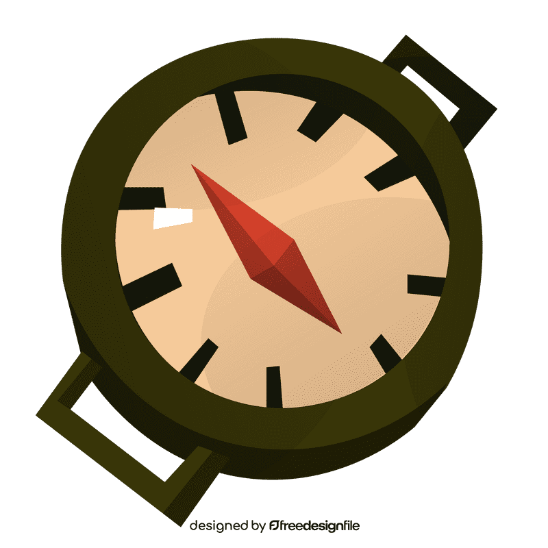Soldier compass clipart