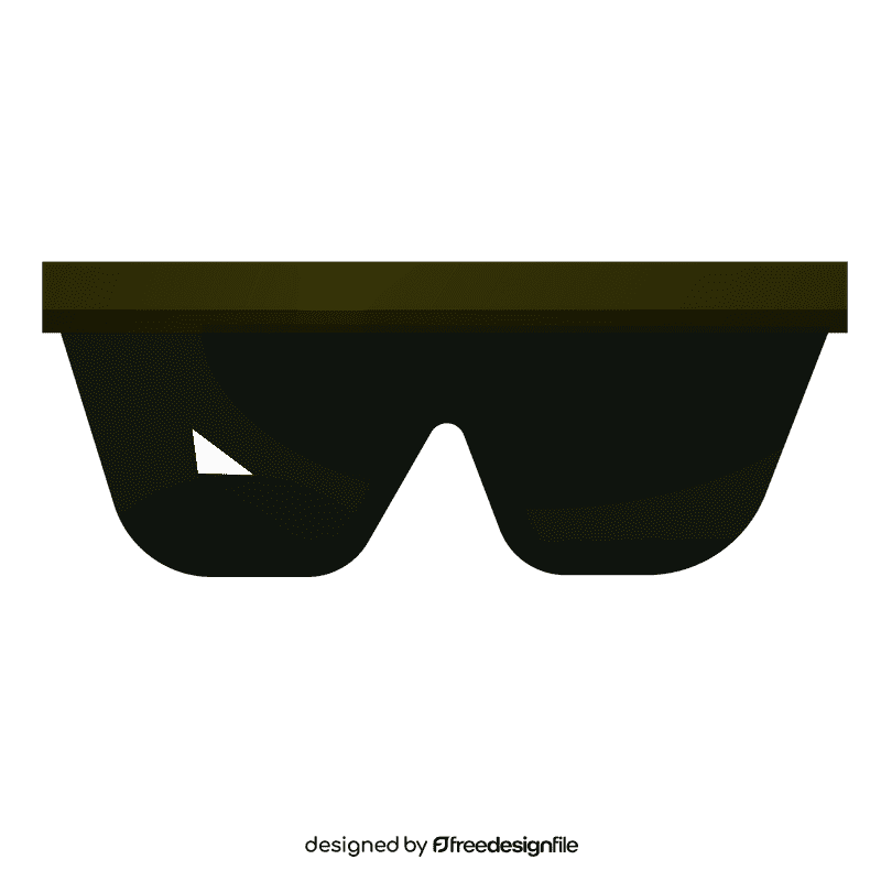 Soldier glasses clipart