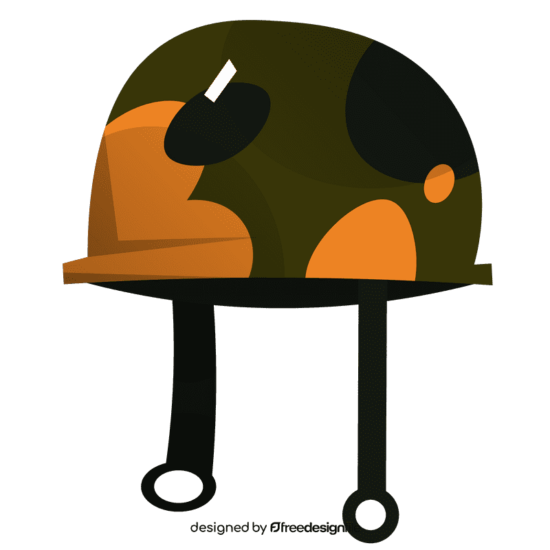 Soldier helmet clipart
