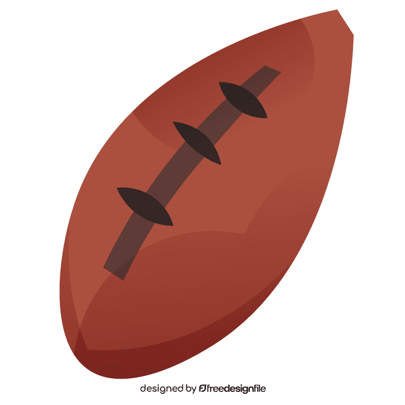 Sportsman american football clipart