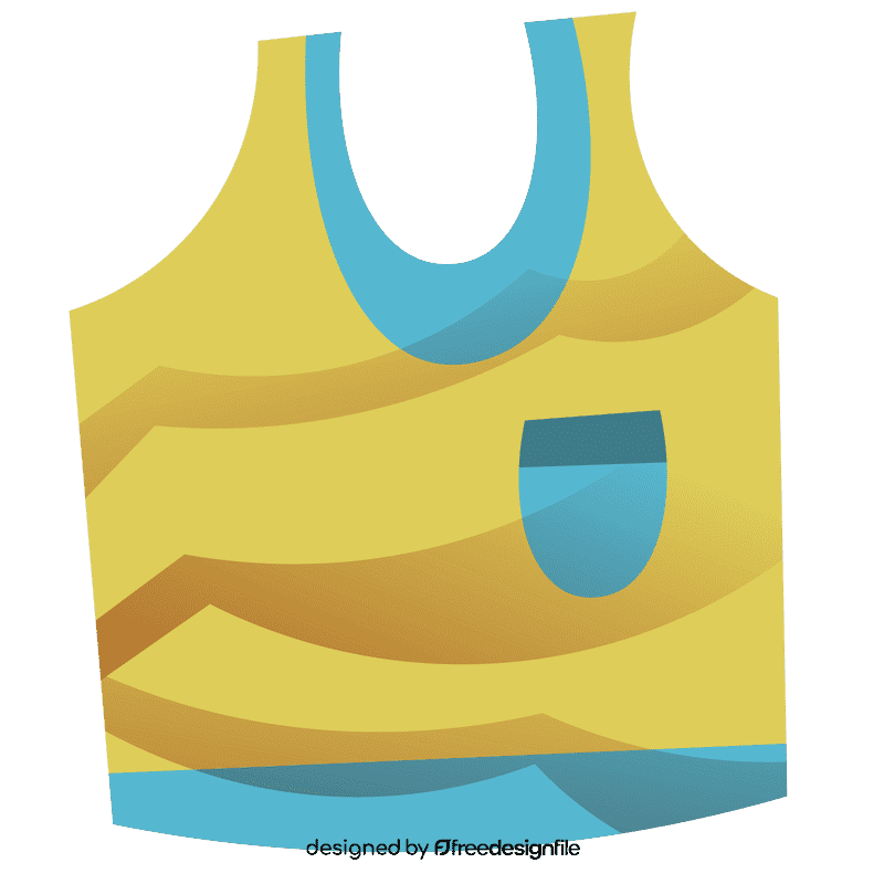 Sportsman undershirt clipart