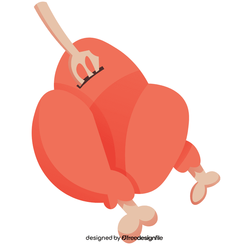 Sumo fry chicken clipart
