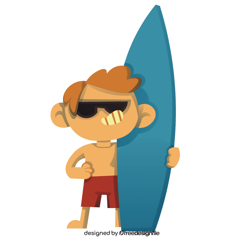 Surfer clipart