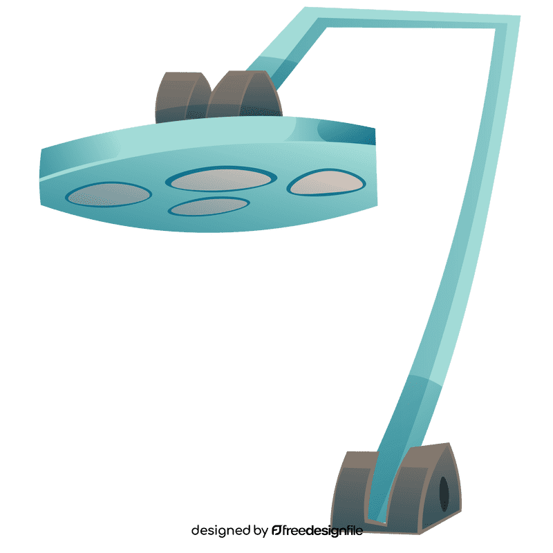 Surgeon lamp clipart