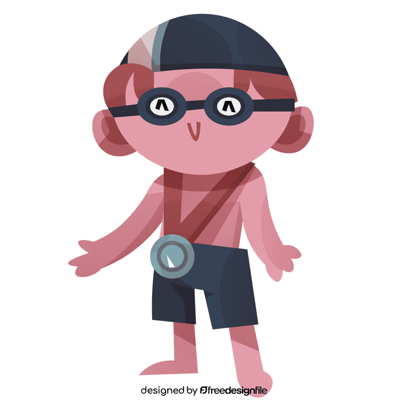 Swimmer clipart