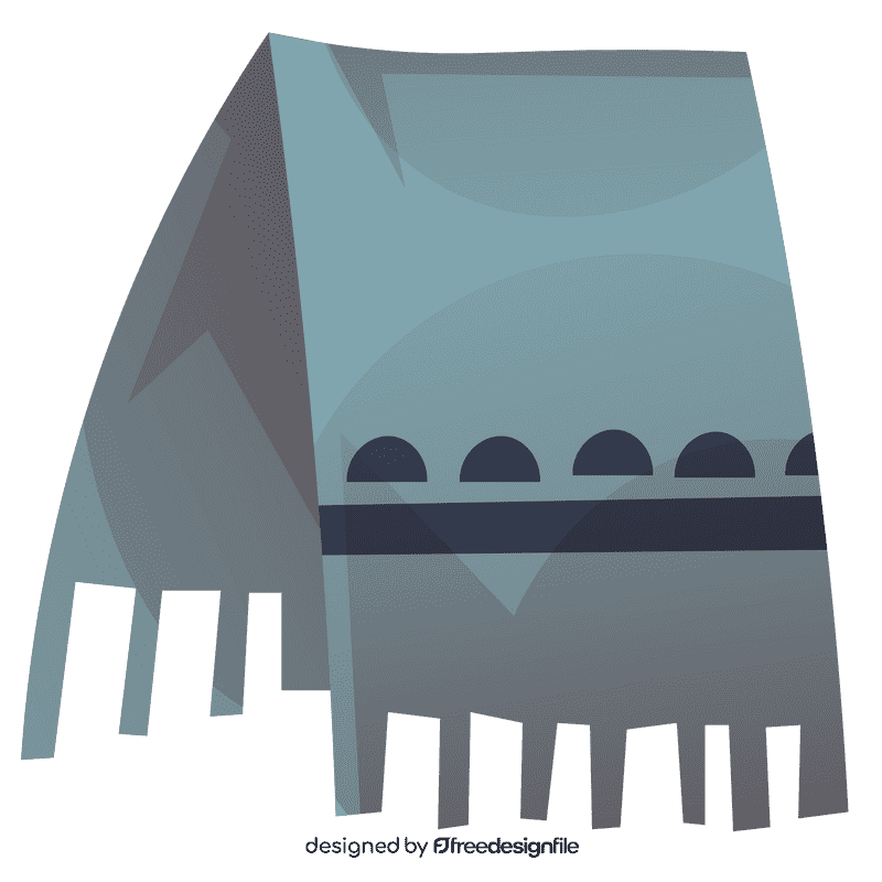 Swimmer towel clipart