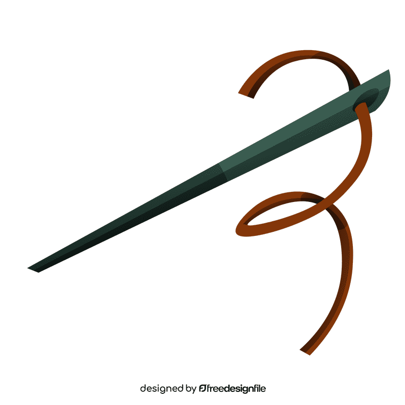 Tailor needle clipart