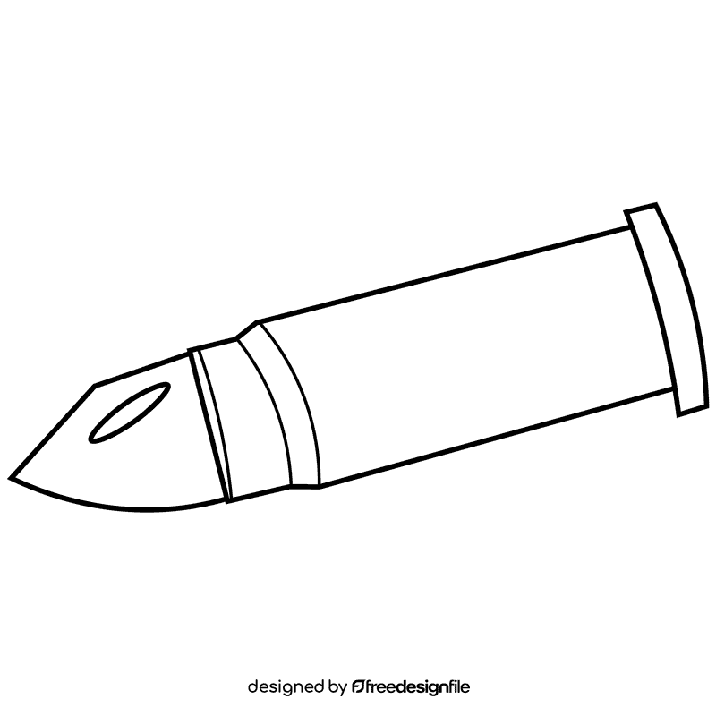 Tank soldier shell black and white clipart