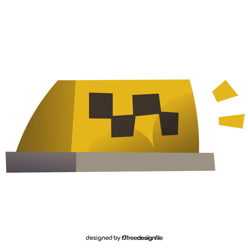 Taxi label, logo clipart