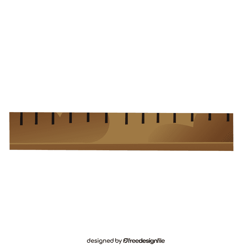 Teacher ruler clipart