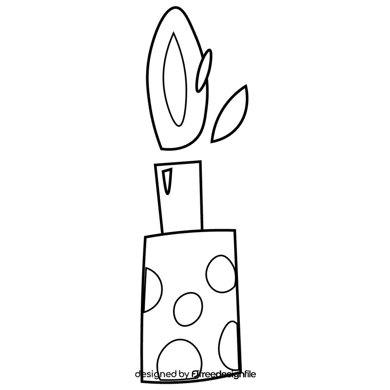 Welder burner black and white clipart