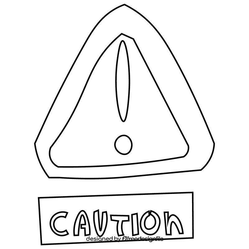 Welder sign black and white clipart